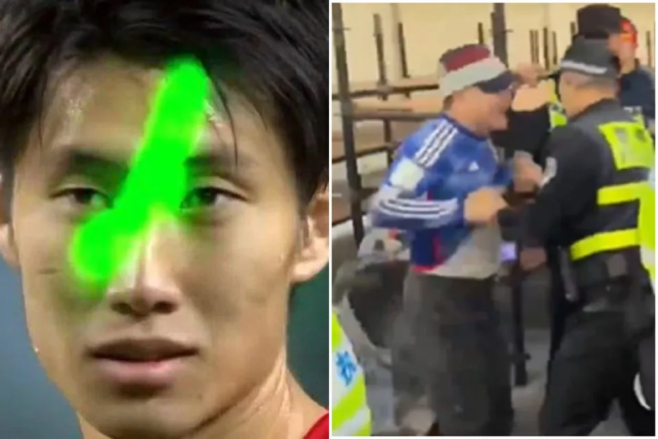 2026世界盃-亞洲區預選賽18強 第三輪(持續更新) 3 中國戰足球「抗日」大暴走!不只硬脫日本粉絲球衣,用雷射筆照球員、噓國歌。轉至奇摩新聞。