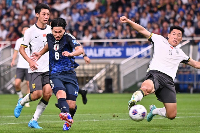 2026世界盃-2025年亞洲區外圍賽賽程一覽 2024年9月5日 2026世界盃 亞洲區外圍賽，日本主場以7：0大勝中國