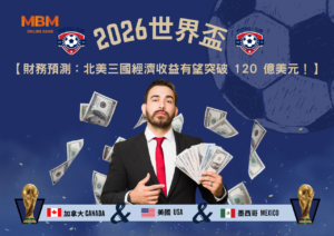 2026世界盃財務預測：北美三國經濟收益有望突破120億美元！